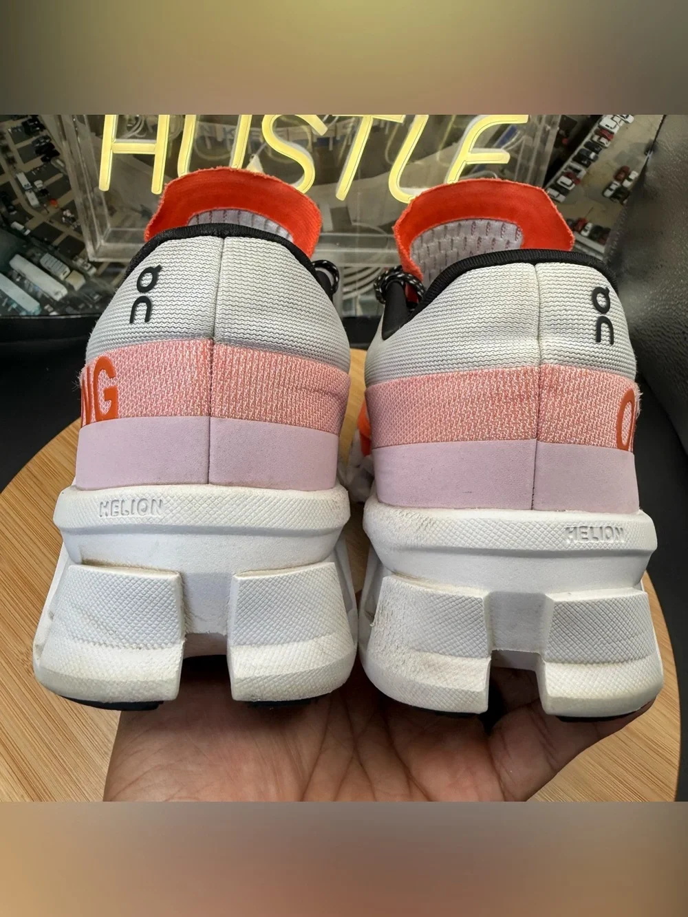 On Running Cloudmonster 2 Women’s ‘Undyed/Flame’ Size 8